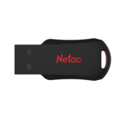 朗科（Netac）32GB USB2.0 U盘U196 黑旋风车载电脑两用闪存盘 黑红色小巧迷你加密U盘