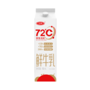 三元  72°C鲜牛乳 950ml  屋顶包  巴氏杀菌鲜牛奶