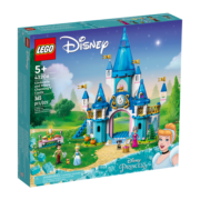 乐高（LEGO）积木 迪士尼公主43206 仙蒂瑞拉和王子的城堡 5岁玩具生日礼物