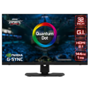 微星(MSI)32英寸电脑显示器显示屏 4K144Hz HDR600 量子点技术 HDMI2.1电脑游戏 电竞大金刚 MPG321UR-QD