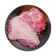 恒都   原切带皮去骨  羔羊后腿肉1kg/袋 *2件