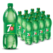 限地区：七喜 900ml*12瓶*2件 整箱装 百事出品
