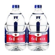 88VIP：红星 二锅头 52%vol 清香型白酒 5000ml*2瓶 双支装
