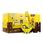 牛栏山 经典二锅头 黄龙 清香型 白酒 52度 500ml*6瓶 整箱装