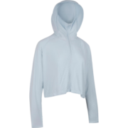 迪卡侬（DECATHLON）防晒衣女夏季防紫外线凉感冰丝衫透气轻薄款披肩防晒服ODT3 水云蓝-新_23年新 M