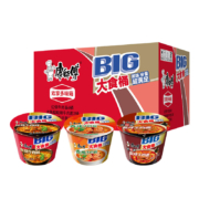 限地区：康师傅 BIG大食桶 方便面组合装 12桶