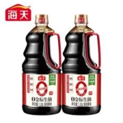 海天 零添加0金标特级生抽 1.28L*2瓶