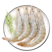 禧美海产  国产大虾 400g/盒 22-27只 白虾 对虾 生鲜 烧烤