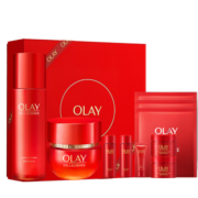 玉兰油（OLAY）超红瓶水霜护肤品套装礼盒（面霜+精华水）母亲节礼物送妈妈