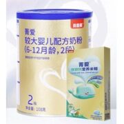 BEINGMATE 贝因美 菁爱A2系列 婴儿奶粉 国产版 2段 108g+米糊