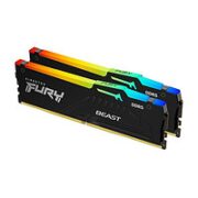 Kingston 金士顿 Beast野兽系列 骇客神条 DDR5 5200MHz 台式机内存条 32GB(16G×2)套装  RGB灯条