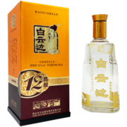 白云边 十二年陈酿 浓酱兼香型白酒  42度 450ml 礼盒装