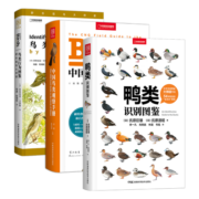 观鸟套装三册（鸭类识别图鉴+鸟类观察手册+鸟类行为图鉴）中国国家地理鸟类百科全书科普图鉴