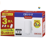 Cleansui 可菱水 净水器 滤芯 替换用 3个装 增量包 CB系列 CBC03Z