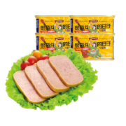 林家铺子 猪肉午餐肉 火锅伴侣 佐餐食用 200g*4罐/箱