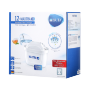 碧然德(BRITA) 滤水壶滤芯Maxtra+多效滤芯12只装 过滤净水器家用净水壶滤芯 新升级标准版三代滤芯12枚