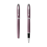 派克（PARKER）签字笔 宝珠笔 商务办公送礼 男女生日礼物 学生练字 IM系列丁香紫白夹