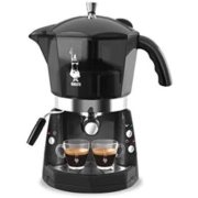 Bialetti Mokona 咖啡机，开放式系统，黑色