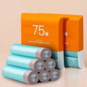 雾枫 抽绳塑料袋 10卷150只