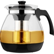 玻璃花茶壶大容量单壶茶水分离过滤红茶具家用水冲泡茶壶器飘逸杯