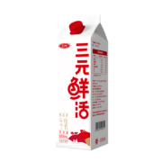 三元 鲜活高温超巴工艺杀菌乳鲜牛奶 950ml/盒