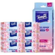 Tempo 得宝 mini装樱花卫生湿巾 8片*6包
