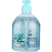plus会员、概率券：六神 草本芦荟 滋润洗手液500ml*1