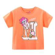 PLUS会员：My Little Pony 小马宝莉 宝宝可爱休闲t恤衫 *3件 多款可选