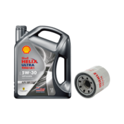 壳牌（Shell）光影版灰壳 5W-30 SP 4L日产保养套餐(轩逸/天籁等)机油机滤工时