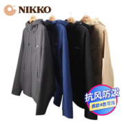 日高（NIKKO）Nikko日高新品软壳衣加绒外套男士防水女款秋冬户外登山服 卡其【男款】 XXXL