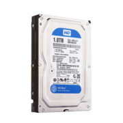西部数据（WD） 蓝盘1TB  SATA7200转64MB 台式机械电脑硬盘1t  WD10EZEX