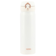 膳魔师（THERMOS） 进口保温杯男女士水杯办公旅行车载不锈钢轻便防漏礼品礼物JNL 502(PRW) 珍珠白 500ml