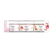 Dove/多芬风味冰激凌冰淇淋磨砂膏旅行装去角质50g*3