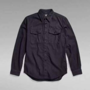 G-Star Raw Marine 男士轻质牛仔布纯棉工装衬衫D20165