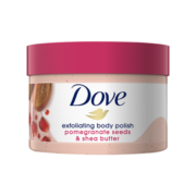 多芬(Dove)石榴籽乳木果身体磨砂膏298g 深层清洁去角质 保湿提亮 沐浴必备 冰激凌质地