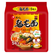 农心 乌龙面拉面 方便面 袋面速食零食品 五连包 120g*5包