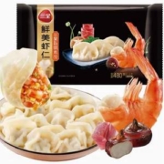 三全 私厨水饺系列 鲜美虾仁水饺 480g/30只*2件