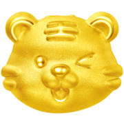 周大福（CHOW TAI FOOK）SOINLOVE爱蜜金 虎年生肖定价足金黄金转运珠VR【多款可选】 VR893 ￥599