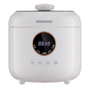 大宇（DAEWOO） 电压力锅家用小型迷你智能多功能全自动4L电饭煲高压锅煲两用二合一双内胆 云镜白