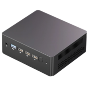 12代N100-Intel酷睿n100迷你主机mini主机4核4线程DDR5高频内存畅玩 N100+8G高频内存+128固态硬盘