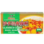 妙多 mida's 咖喱块 经典咖喱 原味 日式风味 调味料 100g