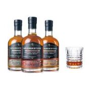 GRANGESTONE 格兰歌颂 苏格兰 单一麦芽 威士忌组合 375ml*3瓶