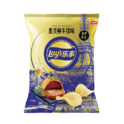 限地区，概率券:乐事（Lay's）春季限定薯片 惠灵顿牛排味 116g*10件