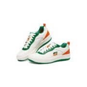 SKECHERS 斯凯奇 CARROT胡萝卜联名 男款撞色休闲板鞋 894146/800000