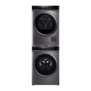 PLUS会员全品券、家居卡优惠券：Haier 海尔 晶彩系列 EG100BDC189SU1+GBN100-189U1 热泵式洗烘套装 玉墨银