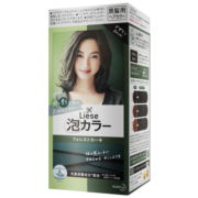 花王（KAO）Prettia泡沫染发膏染发剂 liese莉婕植物泡泡染家用 森林卡其色