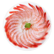 粤海湾 加拿大去壳北极甜虾刺身 30尾100g