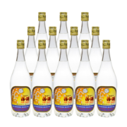 汾酒 白酒 杏花村白酒 （出口汾酒）清香型出口玻汾（玻瓶）53度750ml *12瓶 整箱装