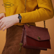 Fossil 化石 Stevie系列 女士链条单肩包ZB7827227