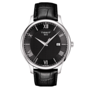 【现货库存】全球购天梭(TISSOT)手表男瑞士品牌俊雅系列时尚经典石英男表送男友送礼情人节礼物 石英T063.610.16.058.00